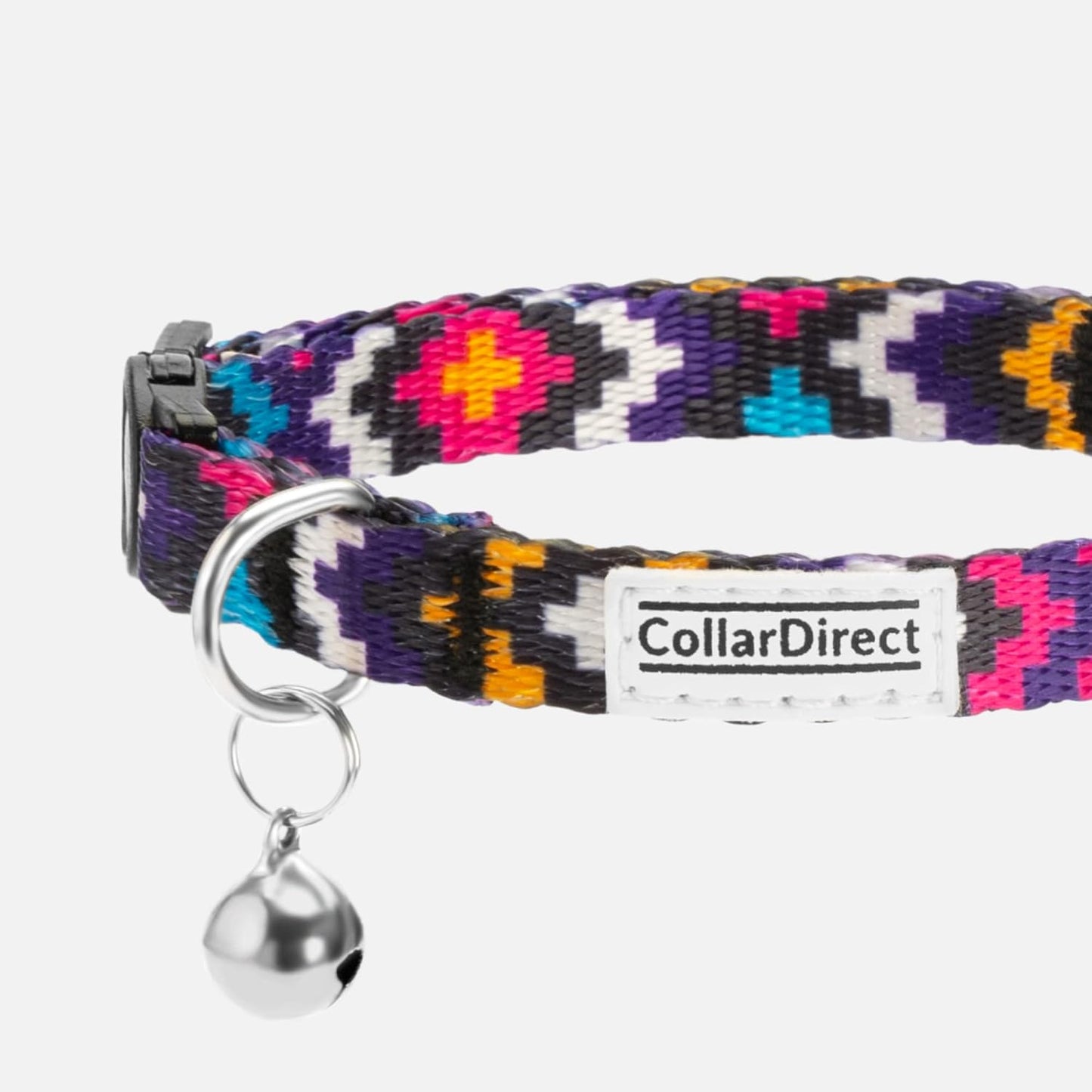 CollarDirect Cat Collar Breakaway with Removable Bell Set of 2 PCS