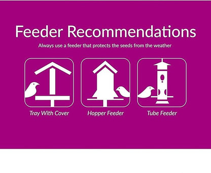 Desert Valley Sunflower Hearts and Chips Seed, All Natural, Non-GMO Premium Wild Bird and Wildlife Food (10-Pounds)