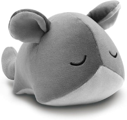 Paw Inspired Chinchilla Cuddler for Chinchillas, Guinea Pigs, Hamsters, Rats, Ferrets, Hedgehogs, Sugar Gliders, Small Animals | 9-Inch Chinchilla Plush Accessory Toy (Gray)