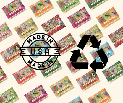 Blue Seal Mealworms & Nuts Suet Cakes for Wild Birds - No Mess Suet Feed, Food for Woodpeckers, Cardinals, Siskins, Sparrows & More - 11oz Suet Feeder, Bird Seed Cakes (Pack of 12)