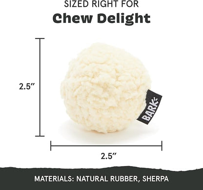 Barkbox Super Chewer Tough Dog Chew Toys for Aggressive Chewers, Plush 2 Toys in 1 (Potato - Small)