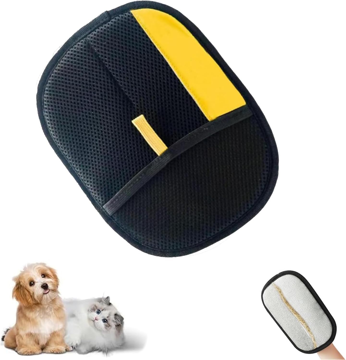 1PCS Pet Hair Removal Gloves, Cat and Dog Hair Remover, Electrostatic Gloves Pet Hair, Washable Reusable - Efficient Cleaning Pet Hair Removal Tool