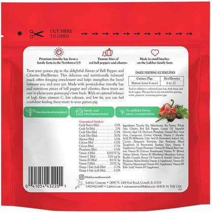 LAFEBER'S Hey!Berries for Guinea Pigs 5 oz (Bell Pepper and Cilantro)