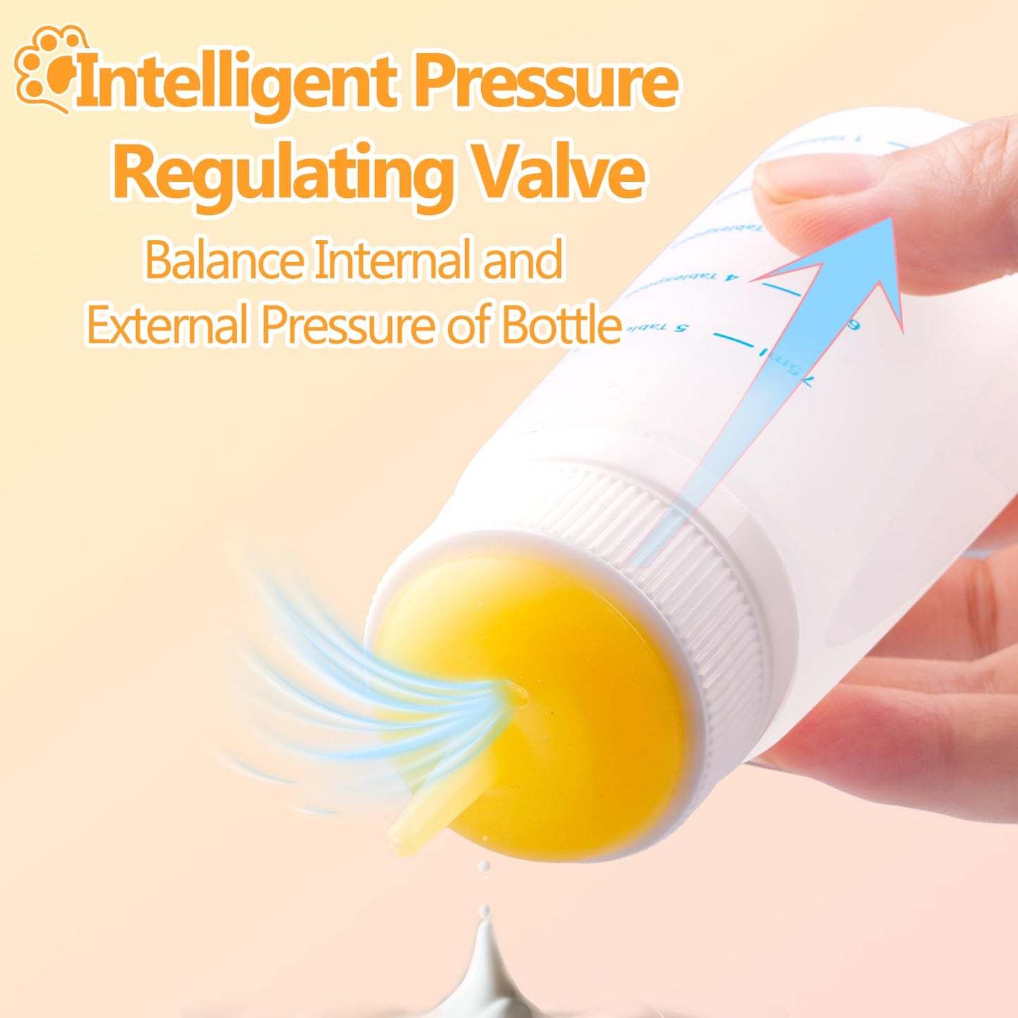 3 Pack Kitten Silicone Bottle Feeding Kit,Nipple & Feeding Kit for Kittens, Reusable Newborn Kitten Supplies, Suitable for Feeding Kitten, Puppy, Rabbit,Hamster (Yellow, Medium)