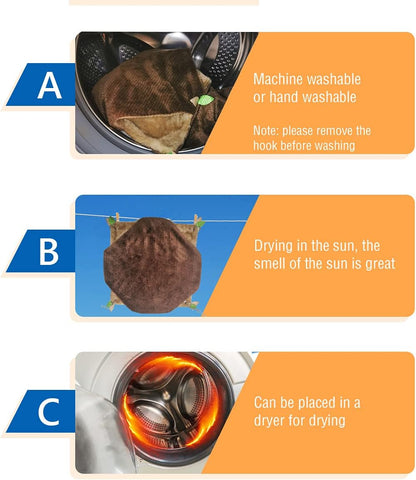 Leftstarer Pet Hammock and Tunnel Set, Soft Cashmere Material, Perfect for Guinea Pigs, Rats, Hamsters, and Other Small Pets