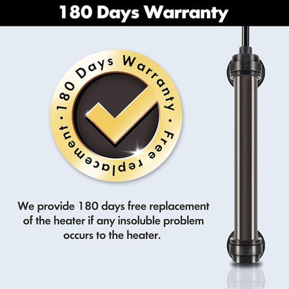 Orlushy 50W Submersible Mini Fish Tank Heater, Adjustable Aquarium Heater with Digital Display External Controller, Overheat Protection and Free Thermometer for 5-10 Gallon Freshwater & Saltwater Tank