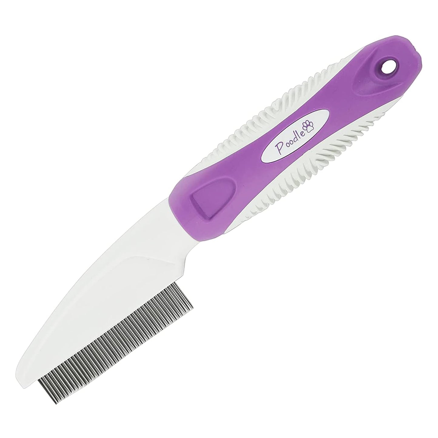 Pet Comb for your Dogs,Cats,Poodles Hair- Rotatable Pins, Easy to Use, Slip Proof- Best Comb for Dog Grooming