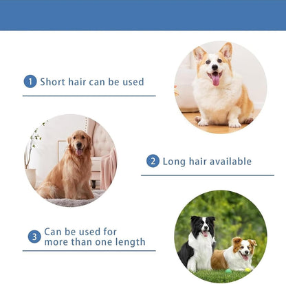 3PCS Replacement Blade for nebot P1 Pro Pet Grooming Kit & Vacuum,Size-10 Cut Length 1/50"(0.5mm),Made of Ceramic Blade & Stainless Steel Blade