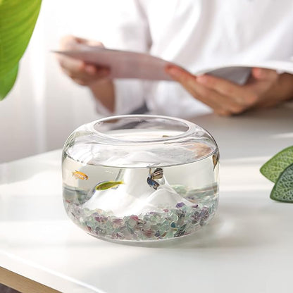 T4U Crystal Chips Stone Crushed Quartz Glass 1LB - Fluorite Tumbled Gravel Small Decorative Pebbles Bulk, Mini Polished Rocks Pieces for Crafts, Vases Filler, Succulent Plants, Aquarium Gravel Rocks