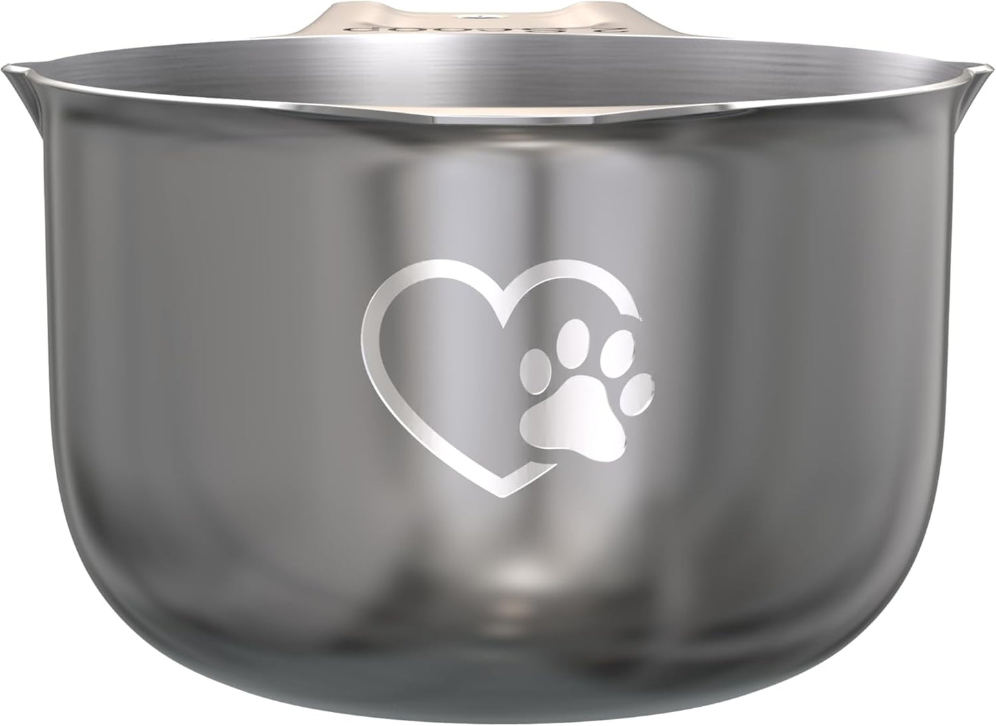 Color Up 2 Scoop (2 Cup / 480 ml) Stainless Steel Pet Food Measuring Scoop for Dogs, Cats, Rabbits & Birds – Dual Pour Spouts, Ergonomic Handle, Dishwasher Safe