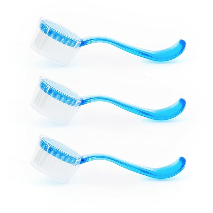 3 Pck Hamster Bath Brush, Reptile Cleaning Supplies,Massage Combs for Hedgehog Turtle