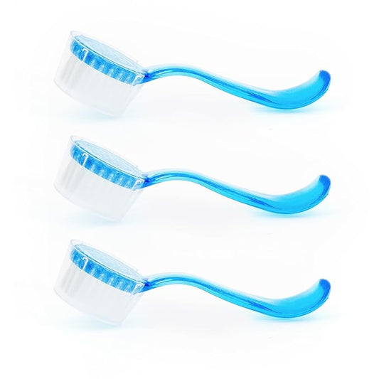 3 Pck Hamster Bath Brush, Reptile Cleaning Supplies,Massage Combs for Hedgehog Turtle