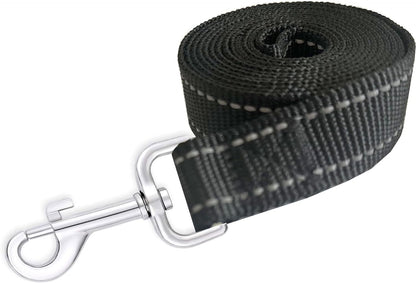 Reflective Dog Leash 7Ft /8 Feet Long, 1 Inch Wide, for Small and Medium Dogs