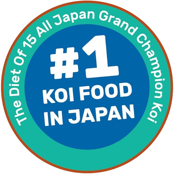 Hikari Staple Fish Food for Koi and Other Pond Fishes, Mini Pellets, 22 lb. (10 kg)