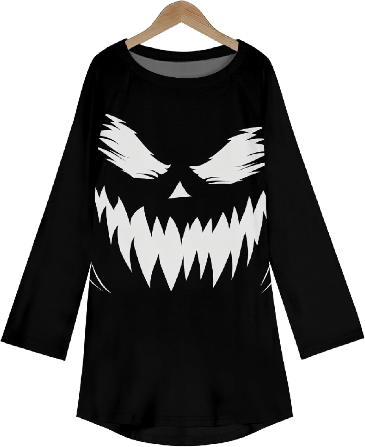 MARSVOVO Women Novelty Graphic Plus Size Sweater Crewneck Long Sleeve Cute Printed Loose Fit Casual Fall Sweaters Top