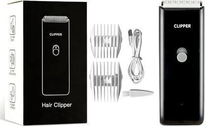 Dog Clippers,Quiet Washable USB Rechargeable Cordless Dog Grooming Kit,Electric Pets Hair Trimmers Shaver Shears for Dogs and Cats Black
