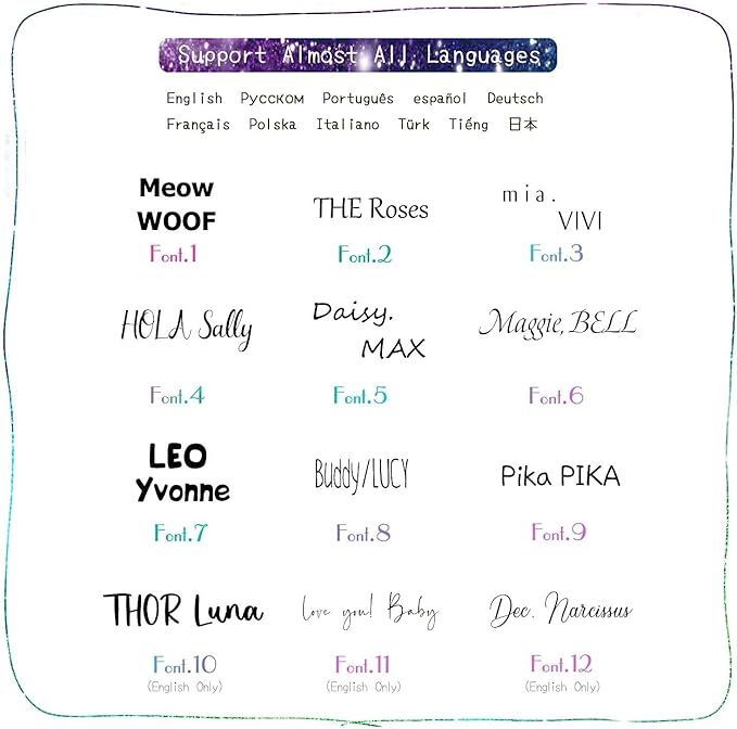 Cats Dogs ID Tags Personalized Lovely Symbols Pets Collar Name Accessories Simple Custom Engraved Supplies for Large Four Legged Child Necklace Chain Anti-Lost Industrial Steel Charm