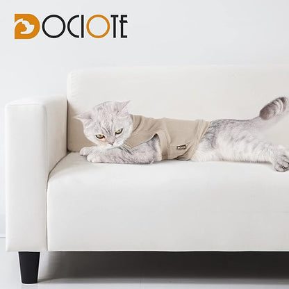 Soft Fleece Dog & Cat Sweatshirt - Warm Pullover Hoodie for Small to Medium Pets - Comfortable Winter Clothes for Cold Weather