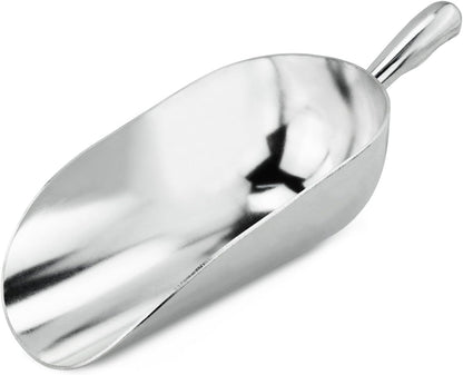 New Star 34585 Cast Aluminum Utility Scoop, 58-Ounce