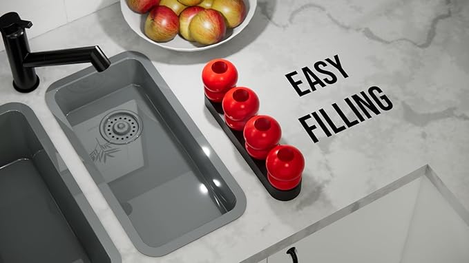 Kong Freezer Holder with Built in Plugs Kong Stand Dog Enrichment (XXL (Holds 3))