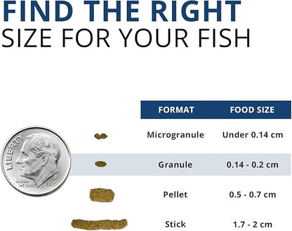 Fluval Bug Bites Tropical Fish Large Granules 4.4 oz, A6579, Brown (Pack of 2)