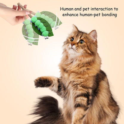 PAZ'S GIFT Catnip Toys - Cat Kick & Rope Toys for Indoor Play, Cat & Kitten Teething Chew Toys for Aggressive Chewing & Teeth Cleaning (Mouton Polygonum Velvet)