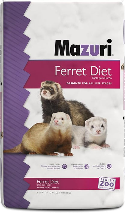 Mazuri | Ferret Diet | 25 Pound (25 LB) Bag