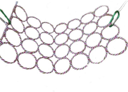 Bird Rat Climbing Rope Net Bird Swing, Parrot Cage Toys,Small Animal Activity Toy for Gerbil,Swing Hanging Play with Mirror for Macaw African Greys Parakeet Cockatoo Lovebirds (Bird Perch)