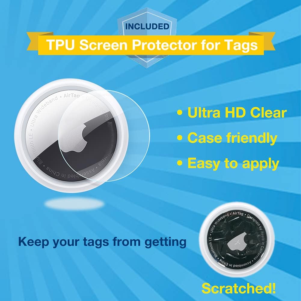 Airtag Holder for Cat, Air Tag Case for Cat Collar and Small Dog Collar