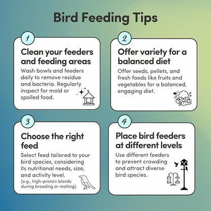 Mycelium Organic Macaw & Cockatoo Feed (5 LB Bag) | Organic Bird Seed for Large Pet Birds| High-Protein Seed, Pellet & Kibble Mix with Vitamins | Supports Digestion & Energy | USA-Made & Non-GMO