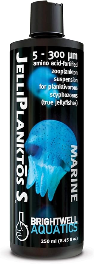 Brightwell Aquatics Jelliplanktos-S Zooplankton Food for Planktivorous Scyphozoans, 250ml, JPSS250
