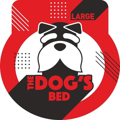 The Dog’s Bed Orthopedic Headrest Dog Bed Large Grey/Black, Memory Foam, Pain Relief: Arthritis, Hip & Elbow Dysplasia, Post Surgery, Lameness, Waterproof Washable Cover