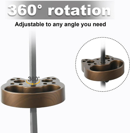 Grooming Tool Organizer for Pet Grooming Arm - Adjustable Multi-Compartment Storage for Scissors, Brushes, Combs and Accessories Essentials