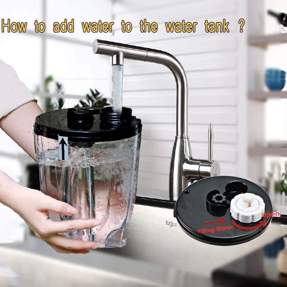 Reptile Fogger Terrariums Humidifier Fog Machine Mister 3.8L Large Size Adjustable Mist Control Settings for Paludarium/Vivarium/Reptiles/Amphibians/Herps