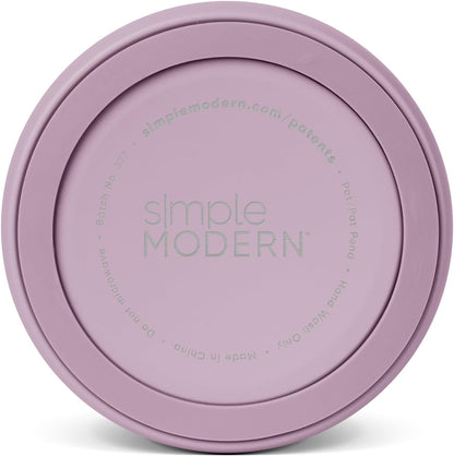 Simple Modern Stainless Steel Pet Water Bowl for Dogs & Cats | Reusable Insulated Stainless Steel Food Bowls for Dog Cat | No Tip No Slip BPA Free | Bentley Collection | Medium (32oz) | Lavender