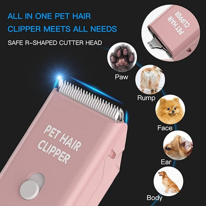 Washable Replacement Blades for Dog Clipper,Replacements Blades for Dogs and Cats Grooming Clippers,6 PCs of Replacement Blades Only