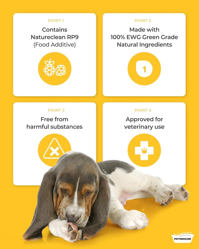 [PETHROOM] Roll-on Paw Balm for Cats & Dogs | Lick-Safe, Super Moisturizing Paw Protector | Soothing Protection from Hot Pavement | Easy to Apply | Quick Drying, Non-Sticky, Non-Staining 2.87 fl.oz.