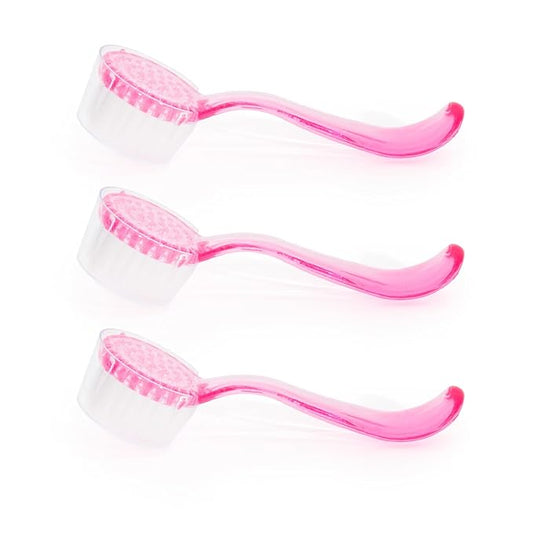 3 Pck Hamster Bath Brush Massage Combs, Reptile Cleaning Supplie for Hedgehog Turtle