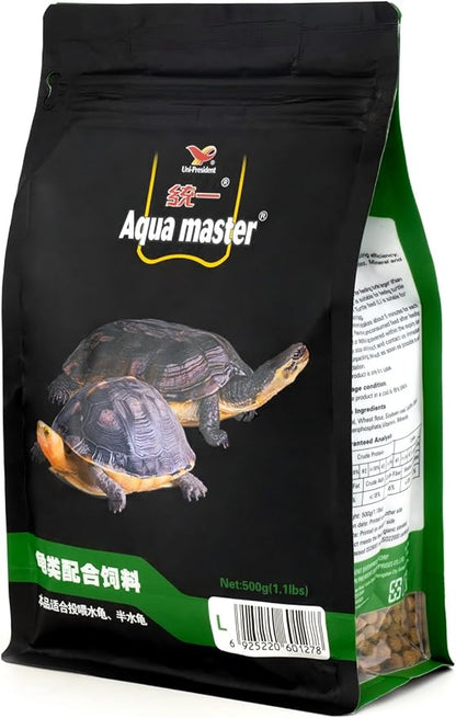 Aqua Master Turtle Food (500g Medium), 1.1 Pound (Pack of 1)