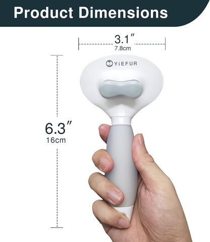 Cat Hair Brush,Cat Brush for Shedding,Soft Silicone Self Cleaning Brushes for Short and Long Haired Cats for Grooming and Shedding