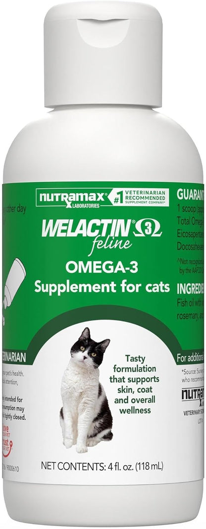 Welactin Omega-3 Skin and Coat Support, Liquid, 4 oz, Green
