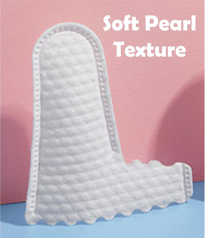 H&H Pets Disposable Finger-Style Ear & Facial Dry Wipes - Ultra Soft, Fragrance Free, Hypoallergenic, 20 Count