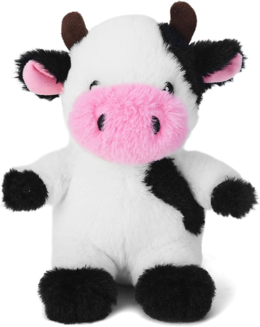 Blnboimrun Dog Toys Puppy Toys Interactive Dog Toys for Small Medium Large Dogs, Squeaky Dog Chew Toys to Keep Them Busy, Plush Dog Toy with Crinkle Paper Stuffed (Cow)