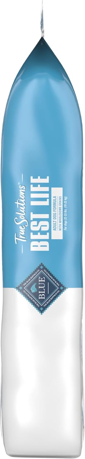 Blue Buffalo True Solutions Total Support Natural Dry Dog Food for Adult Dogs, Chicken, 11-lb. Bag