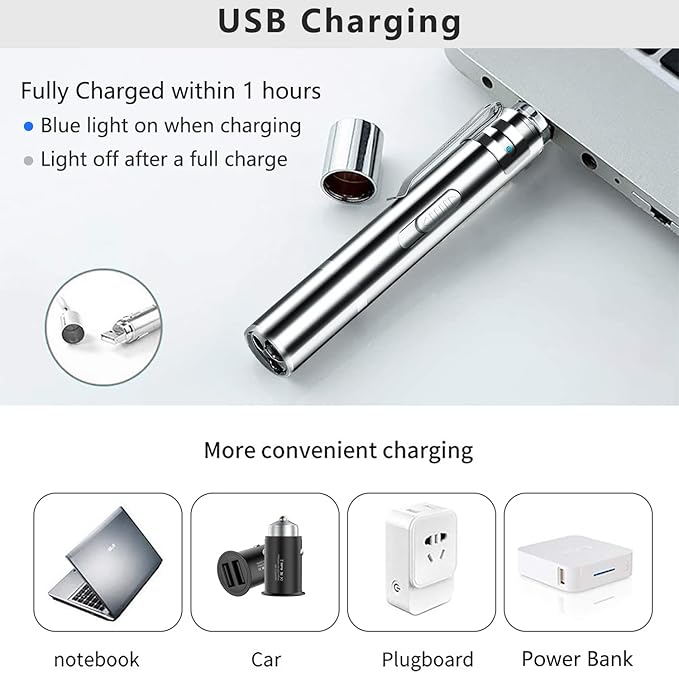 Laser Pointer Cat Toy – USB-Rechargeable, 5 Fun Patterns, UV & Infrared Modes, Safe Play for Cats,Interactive Multi-Use Pet Toy