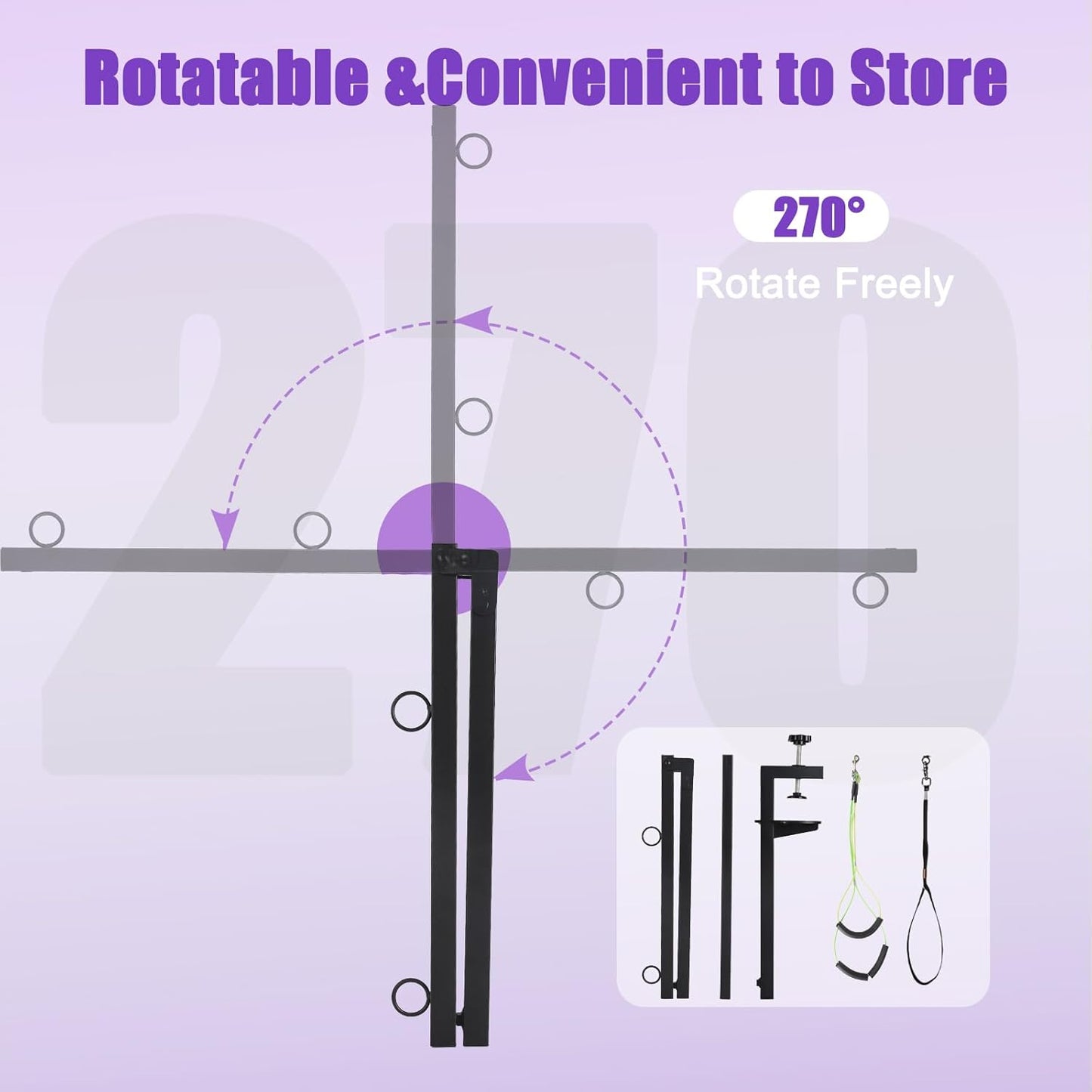 Dog Grooming Slings for Small Dogs, Pet Supplies Grooming Table for Dogs at Home, Dog Hanging Harness Holder for Grooming Table, and Small pet Grooming Nail Trimming.