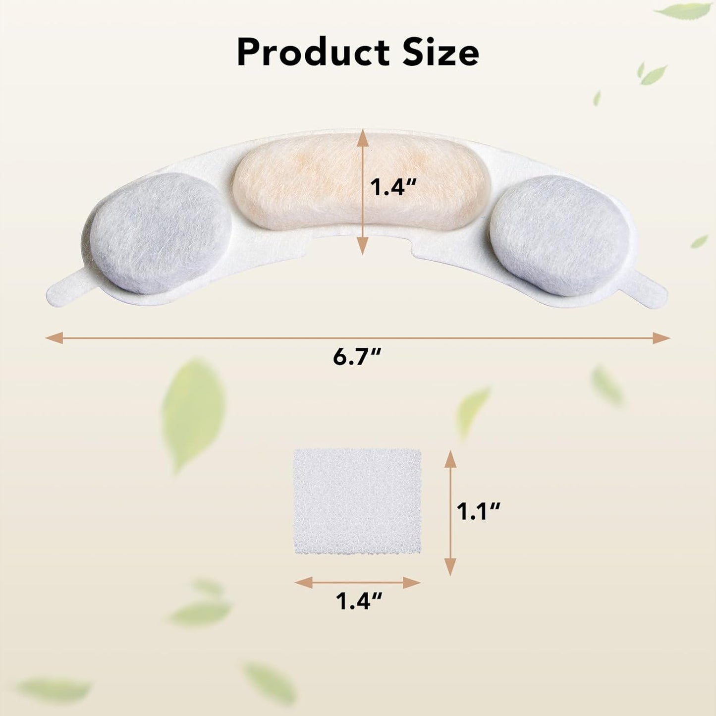 Official 9 Packs Dog Water Filter Replacement and 9 Sponges with 1 Pump Holder for 7L/236oz/1.8Gal Stainless Steel Dog Water Fountain