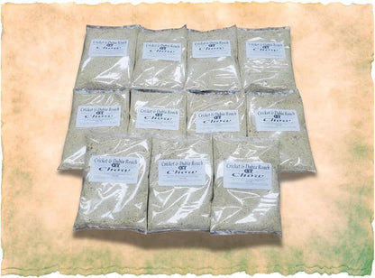 Cricket & Dubia Roach Feed Kit – 11 lb Bulk Insect Food (11 Individual Bags) – Premium Gut-Loading Diet for Feeder Crickets, Dubia Roaches, Reptiles, Amphibians, Lizards – GT Country Living