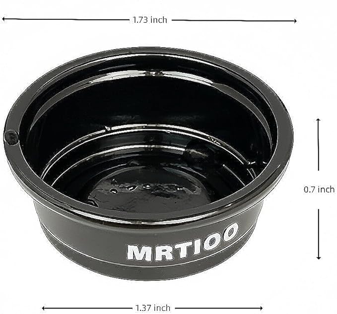 100 pcs 0.5oz Crested Gecko Food and Water Feeding Cups, Reptile Feeder Bowls, for Lizard and Other Small Pet Ledge Accessories Supplies - Black