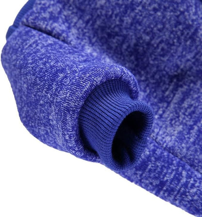 Jecikelon Dog Clothes Dogs Sweater Soft Puppies Clothing Winter Puppy Sweaters Warm Outfit for Dogs Small XXS XS Cat Apparel (Dark Blue, L)